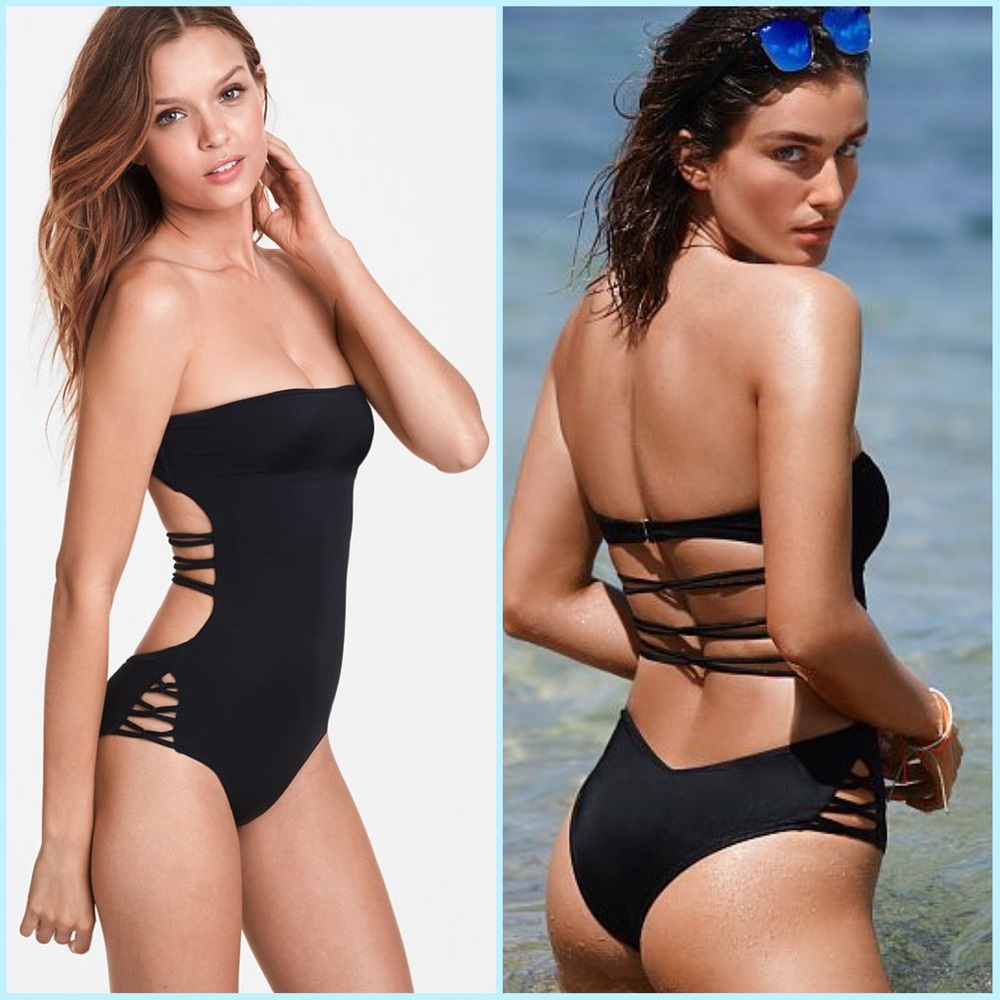 Victoria’s Secret Strappy Corset Swimsuit S